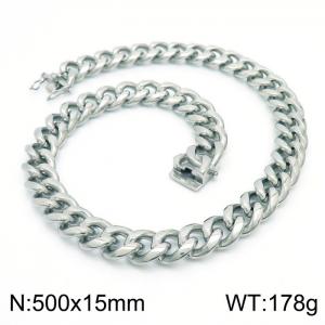 Stainless Steel Necklace - KN203156-ZC