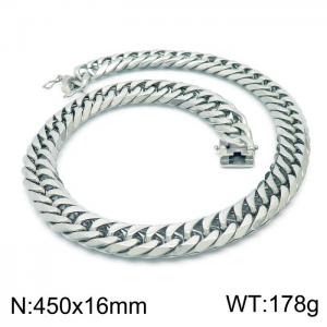 Stainless Steel Necklace - KN203160-ZC