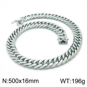 Stainless Steel Necklace - KN203161-ZC