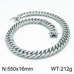 Stainless Steel Necklace - KN203162-ZC