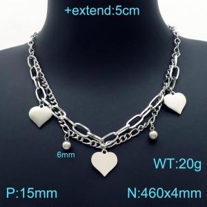 Stainless Steel Necklace - KN203246-Z