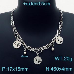 Stainless Steel Necklace - KN203248-Z