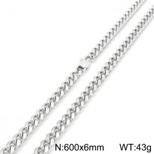 Stainless Steel Necklace - KN203291-KFC