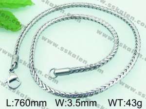 Stainless Steel Necklace - KN20355-Z