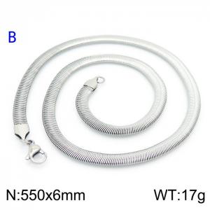 Stainless Steel Necklace - KN203550-Z