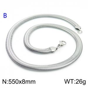 Stainless Steel Necklace - KN203562-Z