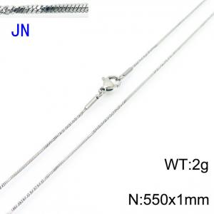 Stainless Steel Necklace - KN203646-Z