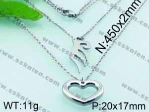Stainless Steel Necklace - KN20367-Z