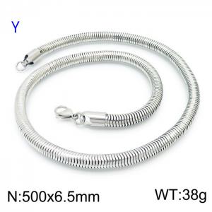 Stainless Steel Necklace - KN203813-Z
