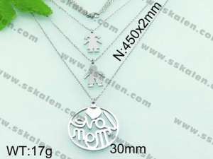 Stainless Steel Necklace - KN20466-Z