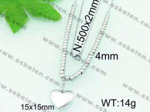 Stainless Steel Necklace - KN20468-Z