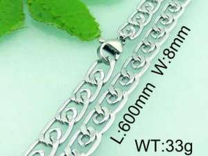 Stainless Steel Necklace - KN20484-Z