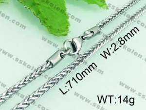Stainless Steel Necklace - KN20494-Z