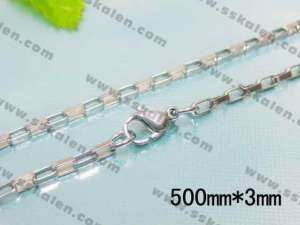 Stainless Steel Necklace - KN20766-Z