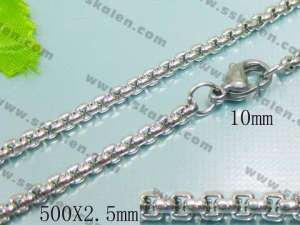 Staineless Steel Small Chain - KN20767-Z
