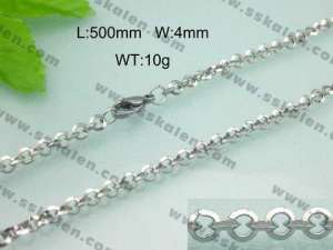 Stainless Steel Necklace - KN20790-Z