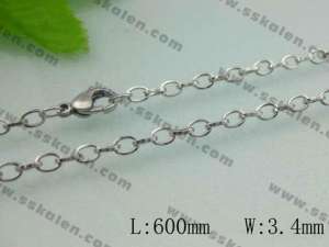 Stainless Steel Necklace - KN20791-Z