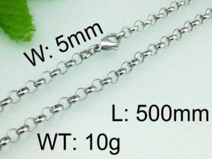 Stainless Steel Necklace - KN20799-Z