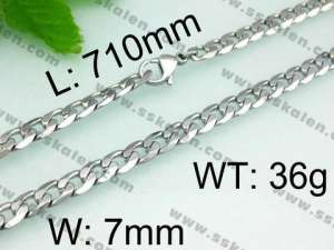 Stainless Steel Necklace - KN20802-Z
