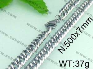 Stainless Steel Necklace - KN20819-Z