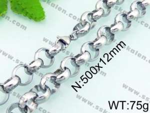 Stainless Steel Necklace - KN21217-Z