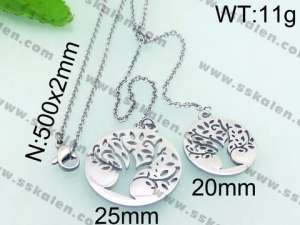Stainless Steel Necklace - KN21406-Z