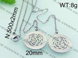 Stainless Steel Necklace - KN21409-Z