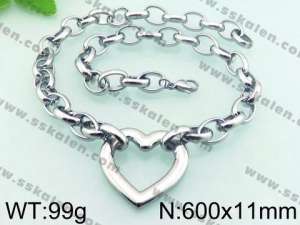 Stainless Steel Necklace - KN21412-Z