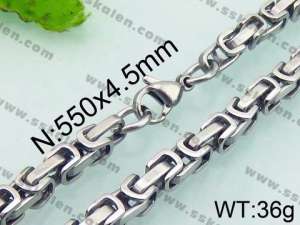 Stainless Steel Necklace - KN21470-H
