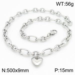 Stainless Steel Necklace - KN217619-Z