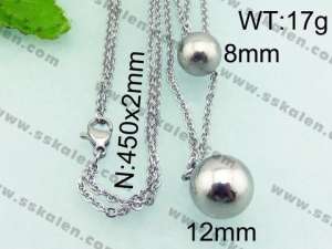 Stainless Steel Necklace - KN21794-Z