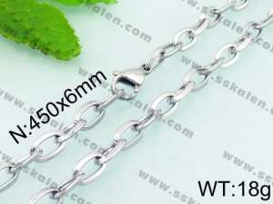 Stainless Steel Necklace - KN21808-Z