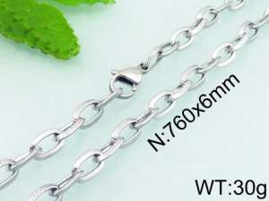 Stainless Steel Necklace - KN21812-Z