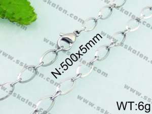 Stainless Steel Necklace - KN21814-Z