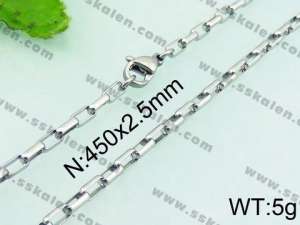 Staineless Steel Small Chain - KN21833-Z