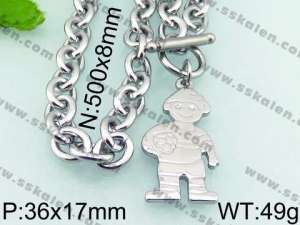 Stainless Steel Necklace - KN21899-Z