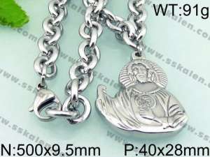 Stainless Steel Necklace - KN21901-Z