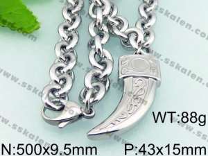 Stainless Steel Necklace - KN21902-Z