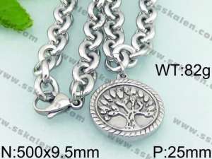 Stainless Steel Necklace - KN21904-Z