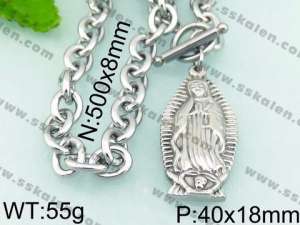 Stainless Steel Necklace - KN21907-Z