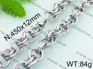 Stainless Steel Necklace - KN21965-Z