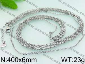 Stainless Steel Necklace - KN22145-Z
