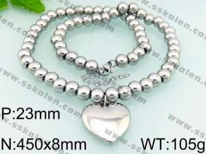 Stainless Steel Necklace - KN22146-Z