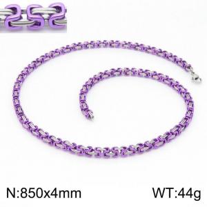Stainless Steel Necklace - KN225003-Z