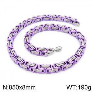 Stainless Steel Necklace - KN225011-Z