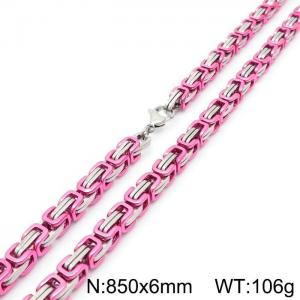 Stainless Steel Necklace - KN225015-Z