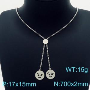 Stainless Steel Necklace - KN225029-Z