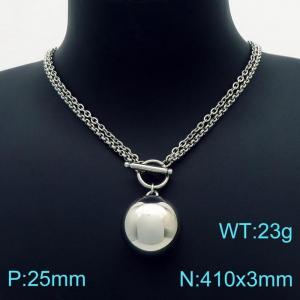 Stainless Steel Necklace - KN225109-Z