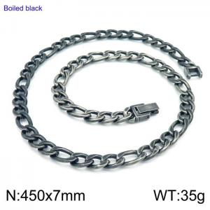 Stainless Steel Necklace - KN225179-Z