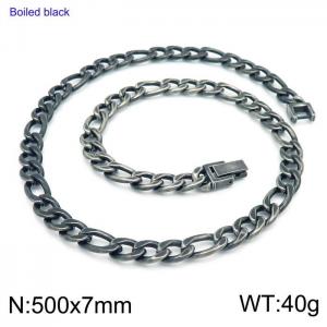 Stainless Steel Necklace - KN225180-Z